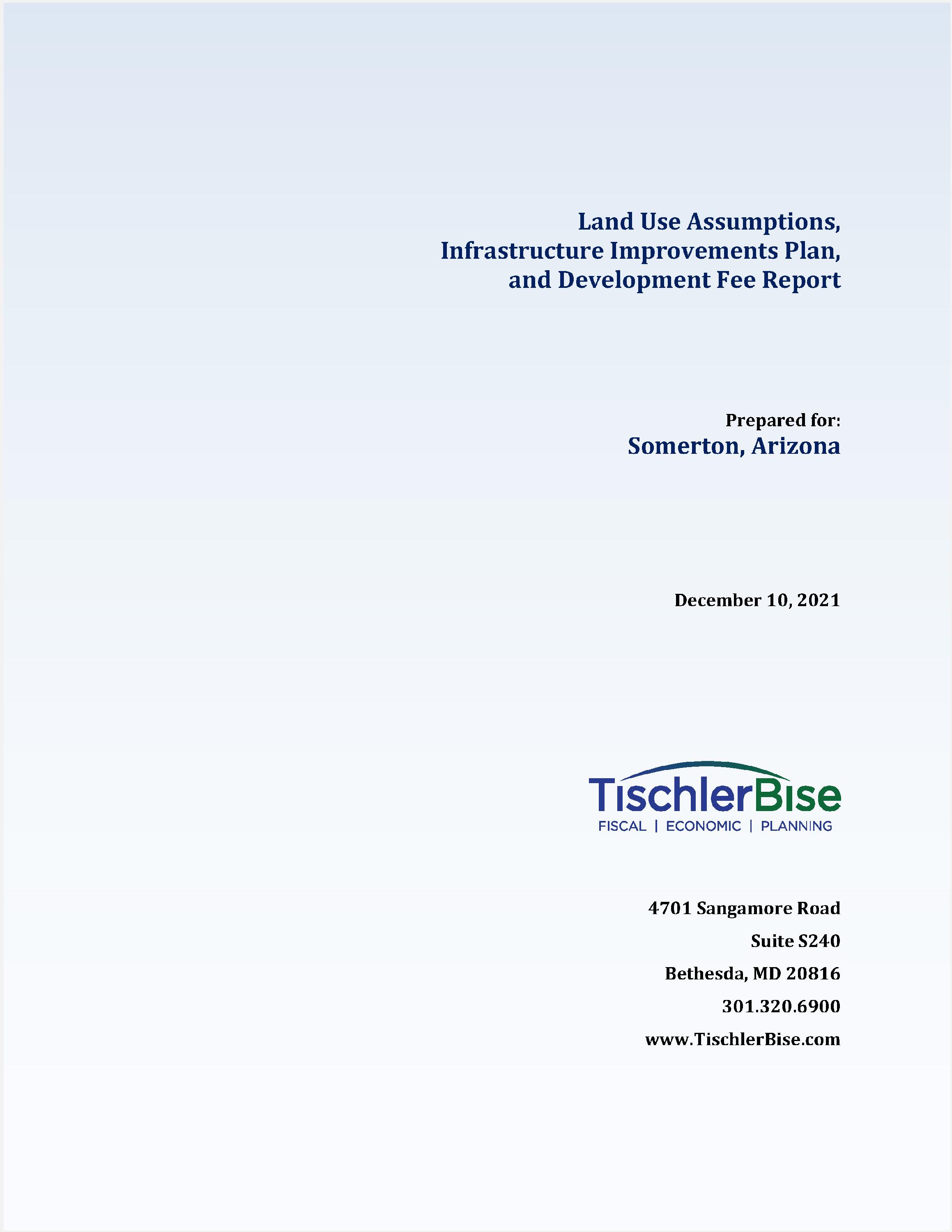 Somerton LUA IIP and Fees